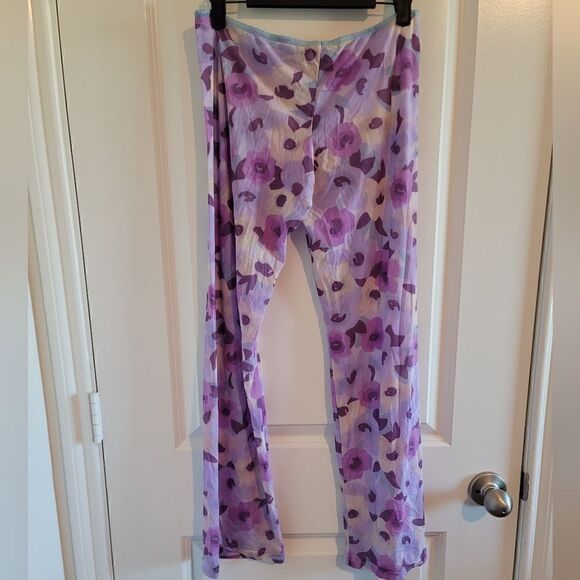 RAMPAGE Sheer Floral Pajama Pants - Picture 5 of 6